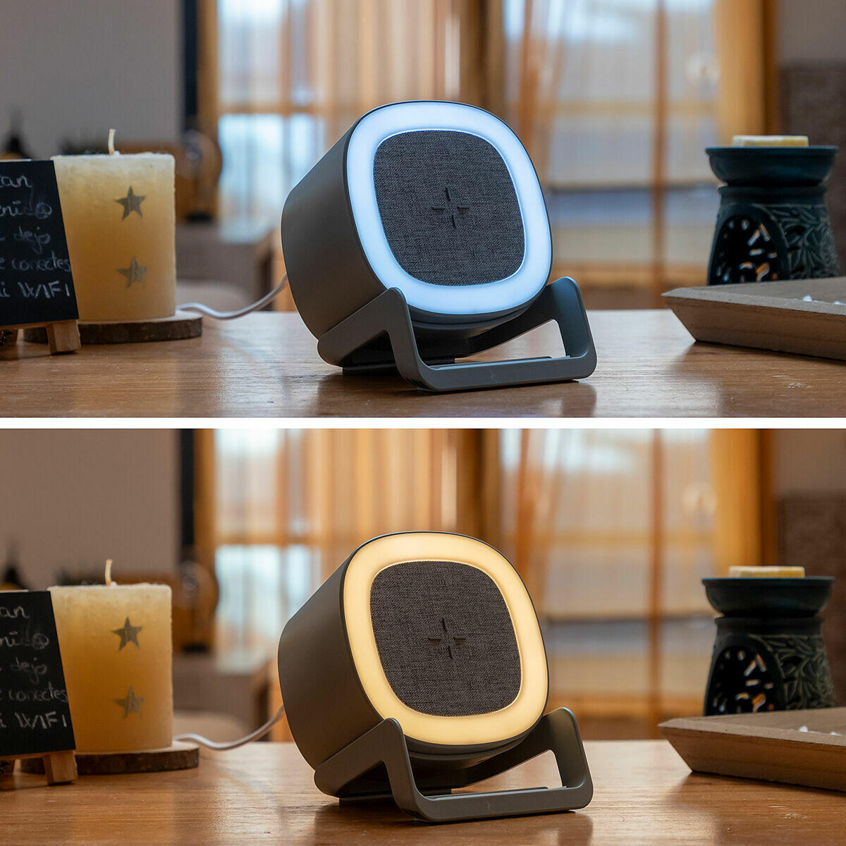 Altavoz + Carga Inalámbrica