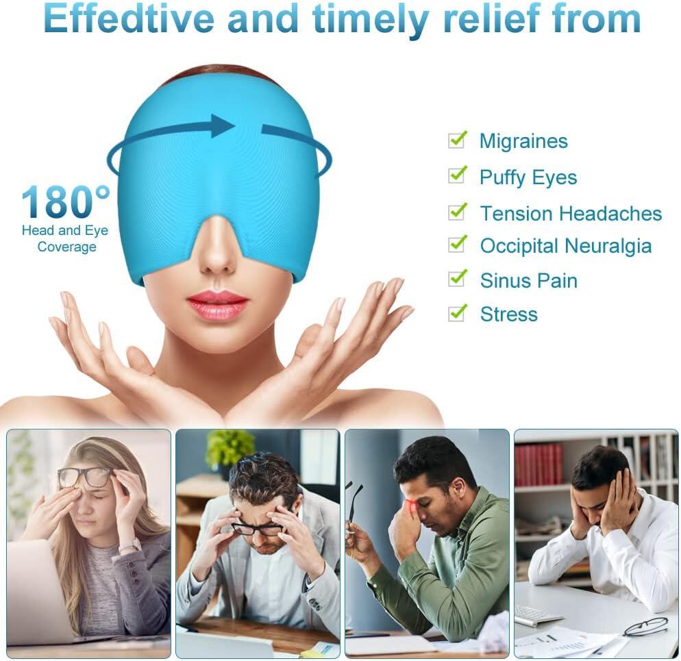 Gorro para migrañas