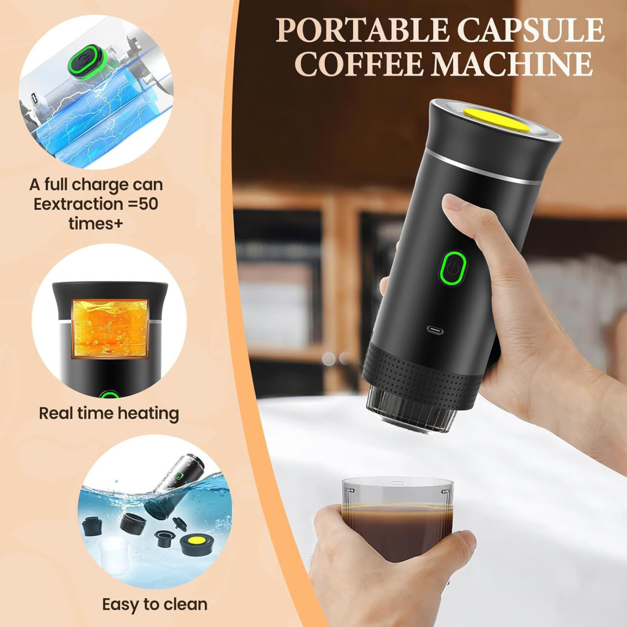 Cafetera Expresó Portátil